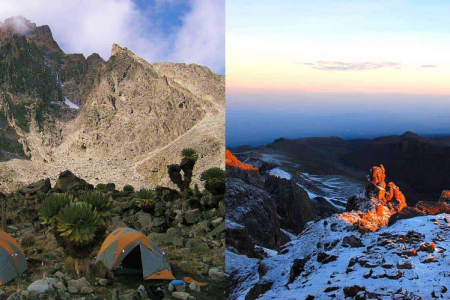 4 Days Mount Kenya Climbing Chogoria – Sirimon Route